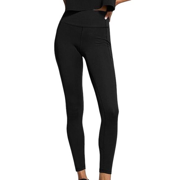 Victorias Secret Incredible Black Pocket High Rise Ankle Legging Size 8 - Picture 2 of 12